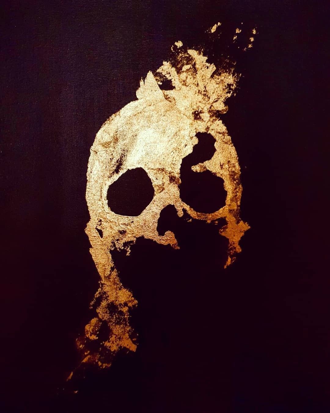 Gold Skull